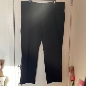 Gloria Vanderbilt black jeans size 24W